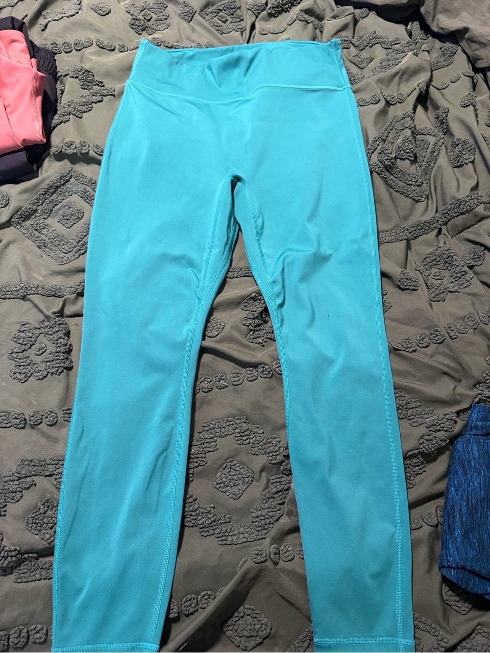 Fabletics Turquoise High-Waist Leggings